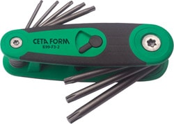 Ceta Form K99-F3-2 8 Parça Çakı Tipi Torx Alyan Anahtar Seti