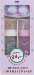 Chicco Bebeğinizin Pembe Fırsat Paketi
