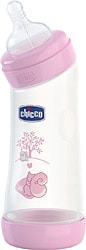 Chicco Wellbeing Açılı 250 ml Pembe Biberon