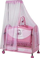 Ciciko C-1006 Lüx Bunny Sallanır Portatif Beşik Pembe