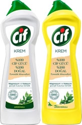 Cif Krem Limon 750 ml + Amonyaklı 750 ml