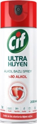 Cif Ultra Hijyen 200 ml Alkol Bazlı Sprey