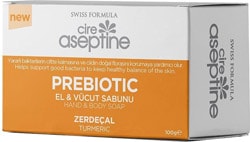 Cire Aseptine Prebiotic Zerdeçal El ve Vücut Sabunu 100 gr