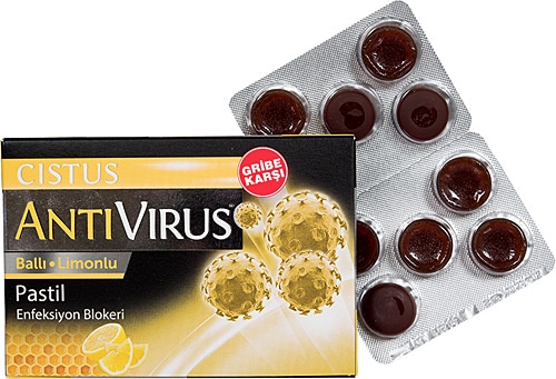 Cistus Antivirus Ballı Limonlu 10 Pastil