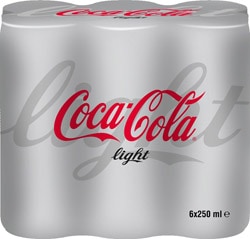 Coca Cola Light 250 ml 6'lı