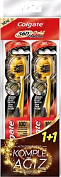 Colgate 360 Charcoal Gold 2'li Diş Fırçası