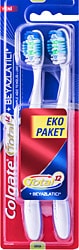 Colgate Total Beyazlatıcı Orta 1+1 Diş Fırçası