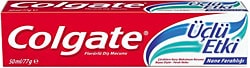 Colgate Üçlü Etki Beyazlatıcı 50 ml Florürlü Diş Macunu