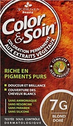 Color Soin Organik 7G Blond Dore Saç Boyası