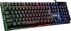 Concord C-51 RGB Kablolu Oyuncu Klavyesi