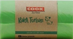 Cook Hayvan Kaka Torbası Yedeği 30'lu