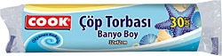 Cook Okyanus Kokulu Banyo Boy Çöp Poşeti 30'lu