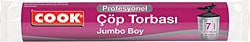 Cook Profesyonel Jumbo Boy Çöp Poşeti 7'li
