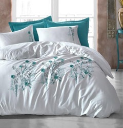 Cotton Box Tekla Petrol 3d Nakisli Saten Cift Kisilik Nevresim Takimi Fiyatlari Ozellikleri Ve Yorumlari En Ucuzu Akakce