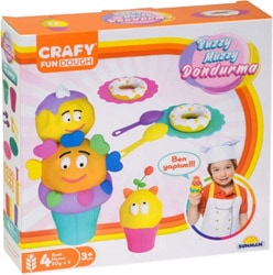 Crafy Buzzy Muzzy Dondurma 200 gr Oyun Hamuru Seti