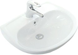 Creavit 40x50 cm Beyaz Oval Lavabo