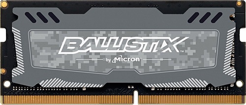 Crucial Ballistix 16 GB 2666 MHz DDR4 SODIMM BLS16G4S26BFSD Bellek