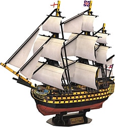 CubicFun 3D 189 Parça HMS Victory Puzzle