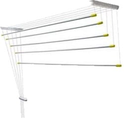 Çukurova Asansörlü 5 Çubuklu 100 cm Çamaşır Kurutma Askısı