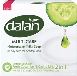 Dalan Multicare Salatalık 3x90 gr Sabun