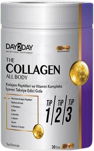 Day2Day The Collagen All Body Toz Kolajen 300 gr