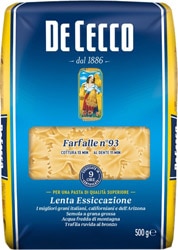 De Cecco Farfalle - Kelebek Makarna 500 gr