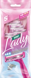 Derby Lady 2 Bıçaklı Kullan At 5'li Tıraş Bıçağı