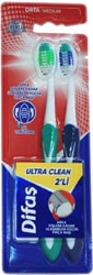 Difaş Ultra Clean 2'li Diş Fırçası
