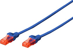 Digitus DK-1617-030B U-UTP 3 m Mavi CAT6 Patch Kablo