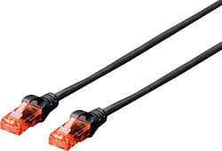 Digitus DK-1617-050BL U-UTP 5 m Siyah CAT6 Patch Kablo