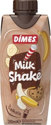 Dimes Çikolata ve Kurabiye Aromalı Muzlu Milkshake 310 ml