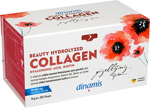 Dinamis Beauty Hydrolyzed Collagen 11 gr 30 Şase