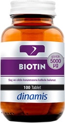 Dinamis Biotin 2500 mg 100 Tablet