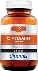 Dinamis C Vitamin 1000 mg 30 Tablet