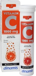 Dinamis Vitamin C 1000 mg 20 Efervesan Tablet