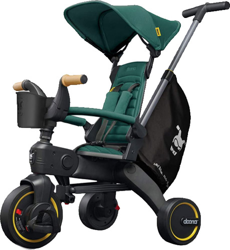 Doona Liki Trike S5 Katlanır Racing Green Bebek Bisikleti