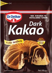 Dr. Oetker 100 gr Dark Kakao