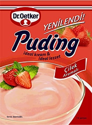 Dr. Oetker Çilekli Puding 125 gr