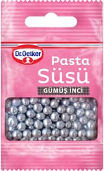 Dr. Oetker Gümüş İnci 10 gr Pasta Süsü