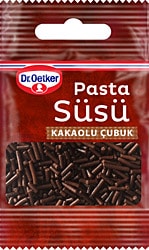 Dr. Oetker Kakaolu Çubuk 10 gr Pasta Süsü