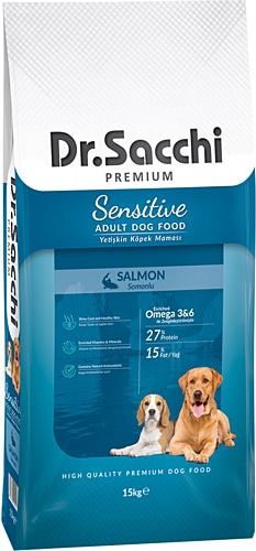 Dr Sacchi Premium Sensitive Salmon 15 Kg Yetiskin Kuru Kopek Mamasi Fiyatlari Ozellikleri Ve Yorumlari En Ucuzu Akakce