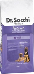 Dr. Sacchi Premium Kuzu Etli 15 kg Büyük Irk Yavru Köpek Maması