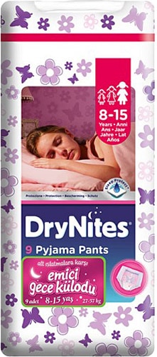 DryNites Kız 8-15 Yaş 9'lu Emici Gece Külodu Fiyatları, Özellikleri ve  Yorumları