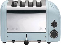 Dualit Classic 47036 4 Hazneli Buzul Mavi Ekmek Kızartma Makinesi