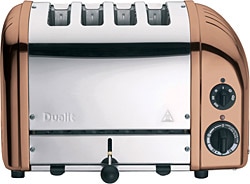 Dualit Classic 47390 4 Hazneli Bakır Ekmek Kızartma Makinesi