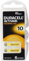 Duracell Activair 10 Numara 6