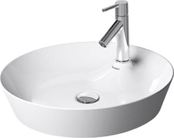 Duravit 2328480000 Cape Cod DuraCeram Batarya Banklı 48 cm Çanak Lavabo