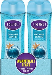 Duru Fresh Sensations Okyanus Esintisi 450 ml 2 Adet Duş Jeli