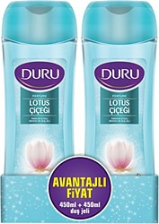 Duru Lux Perfumes Lotus Çiçeği Duş Jeli 450 ml 2 Adet