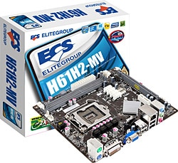 ECS H61H2-MV LGA1155 DDR3 Anakart